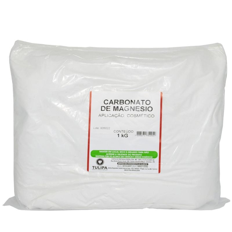 Carbonato de Magnésio Tulipa Essências (1KG)