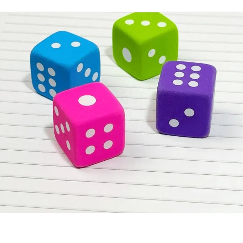 Borracha Dado Azul Ref. 21906 Acrilex (01 unidade)