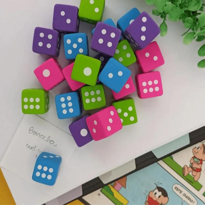 Borracha Dado Azul Ref. 21906 Acrilex (01 unidade)