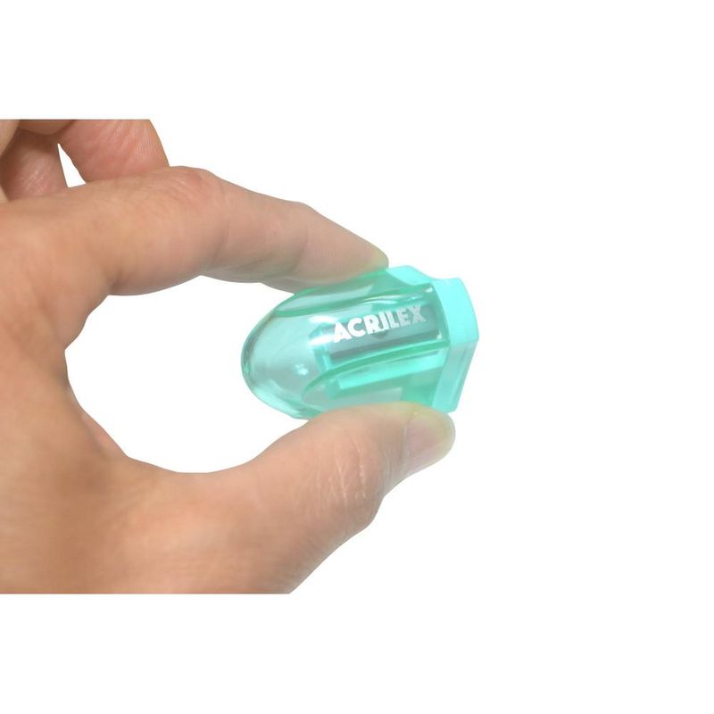 Apontador C/ Depósito Ref. 22412 Verde Acrilex (01 unidade)