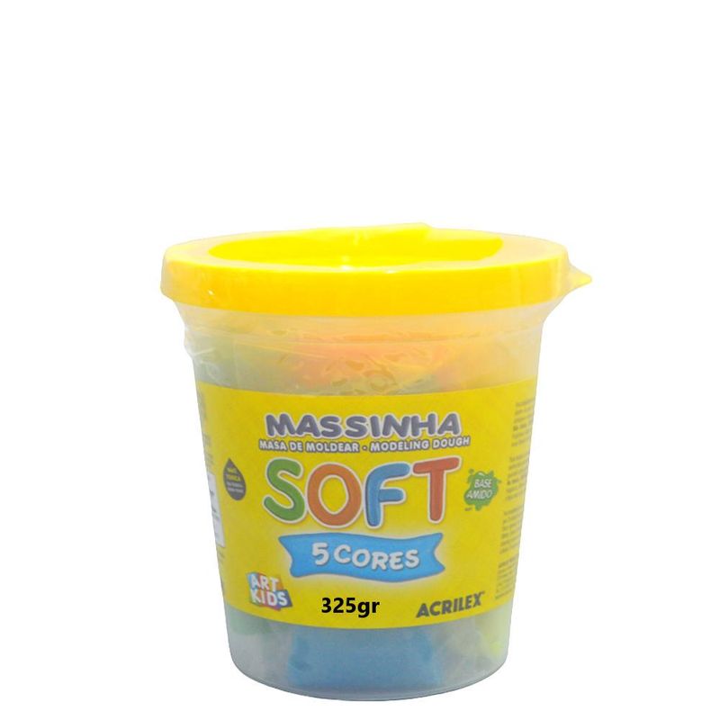 Massinha de Modelar Soft Art Kids 325gr Acrilex (1 unidade)