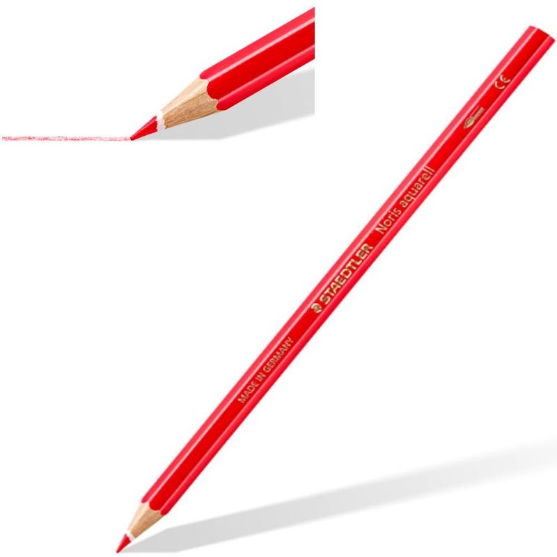 Lápis de Cor Aquarelável Noris C/ 12 Cores Ref. 144 10NC12 + 1 Pincel Staedtler (13 unidades)