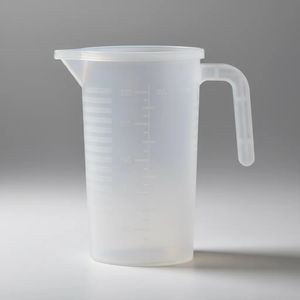 Jarra Graduada De Plástico C/ Alça Ref.: 001 250ml Solrac (01 unidade)