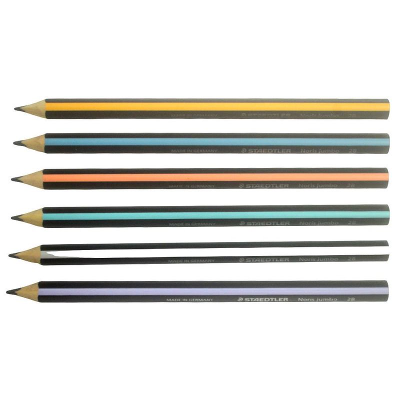 Lápis Grafite Triangular Noris Ref. 118 HB Staedtler (01 unidade)-azul