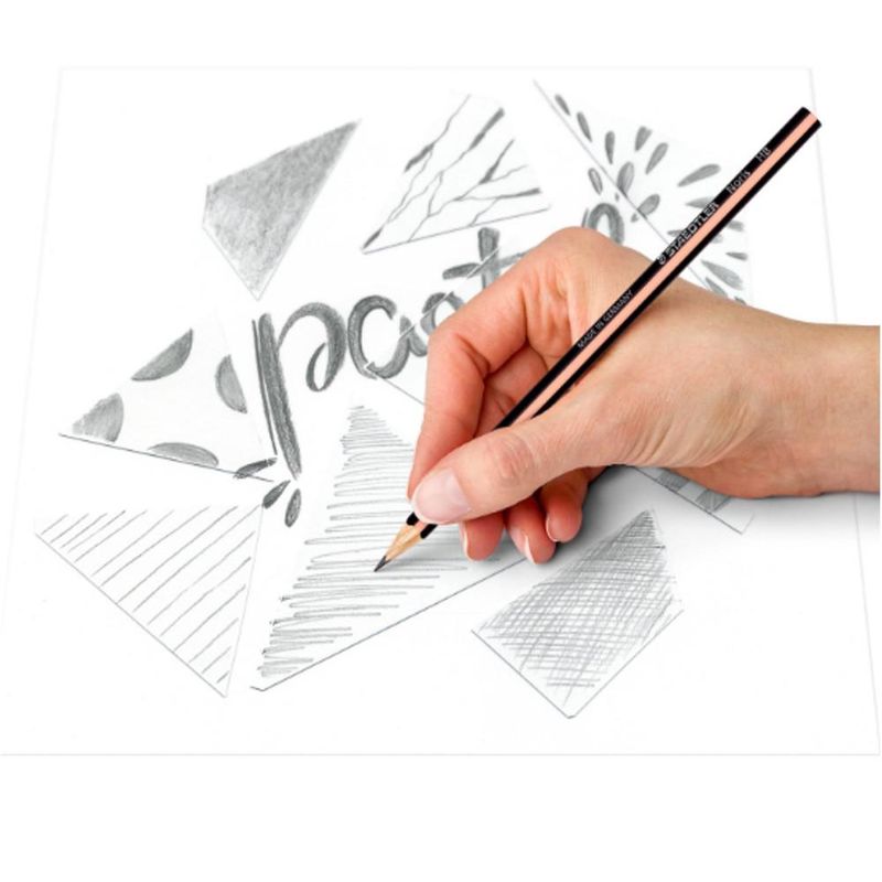 Lápis Grafite Triangular Noris Ref. 118 HB Staedtler (01 unidade)-branco