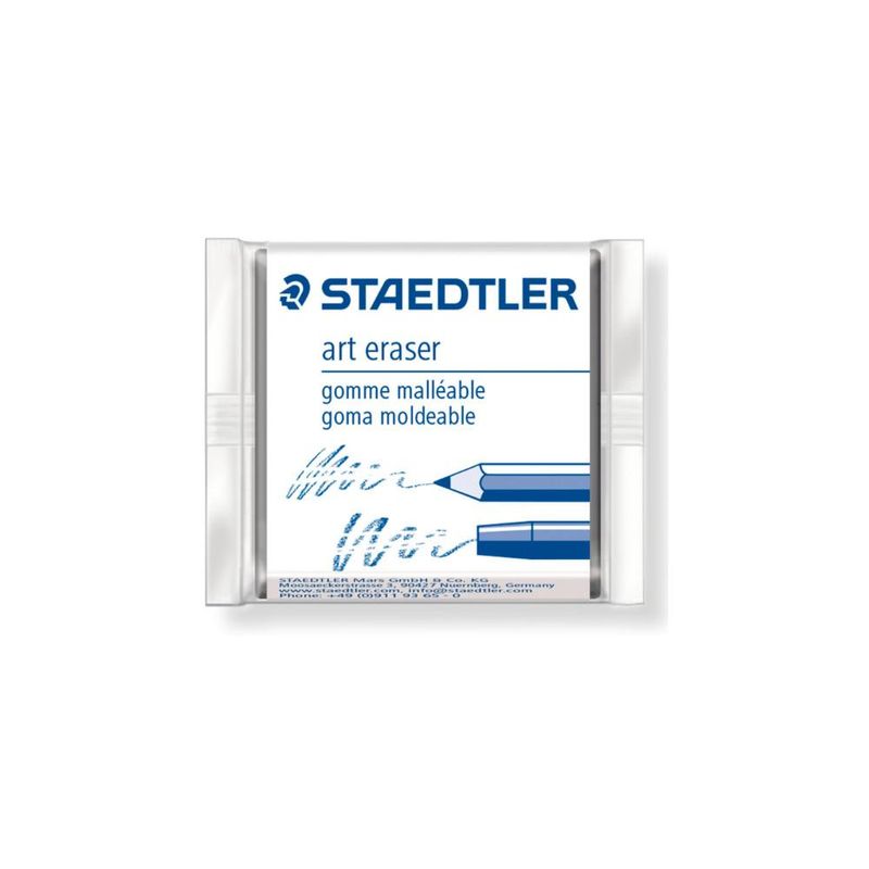 Borracha Artística Maleável Cinza 20gr Ref. 5427 Staedtler (01 Unidade)