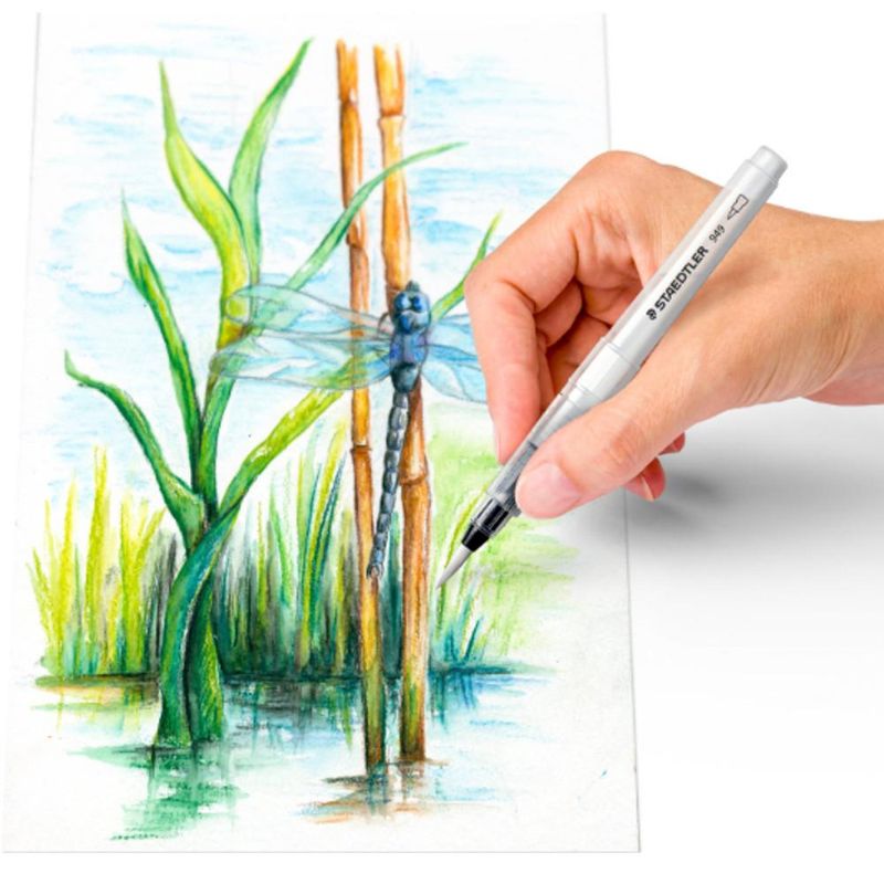 Pincel Redondo P/ Aquarela C/ Reservatório de Água Ref. 949 Staedtler (01 unidade)