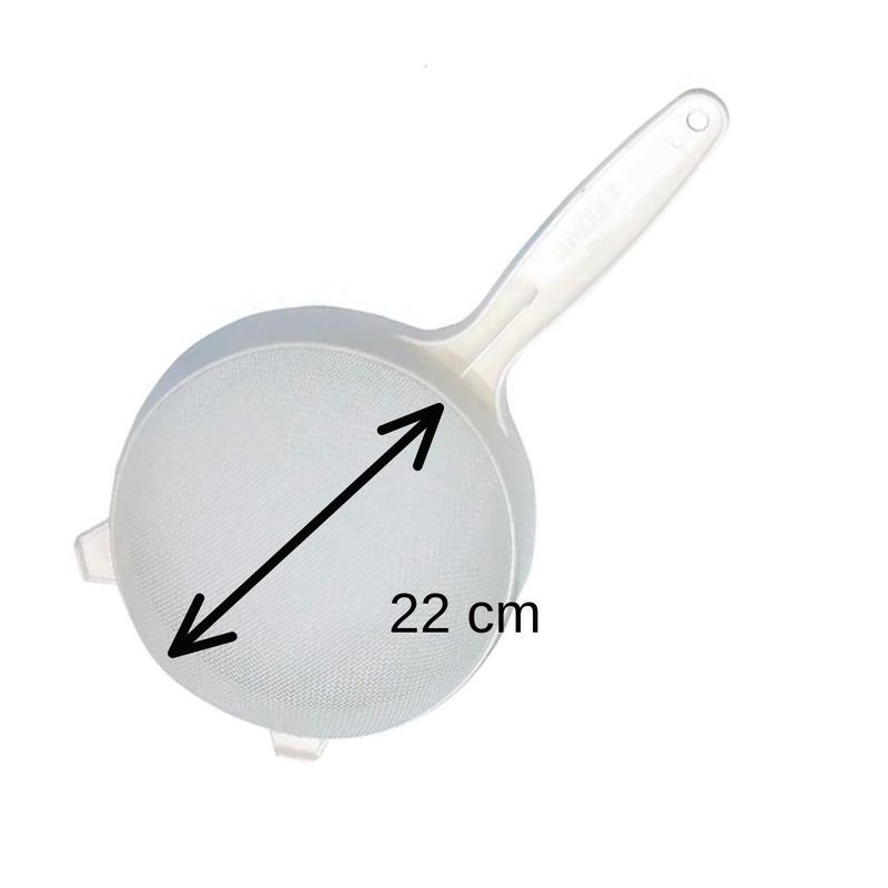 Peneira Tela Fina Ref.: 10524 22cm Jolly (01 unidade)