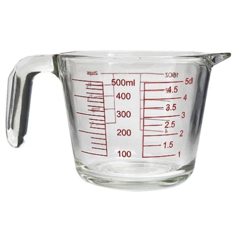 Jarra Medidora Vidro 500ml Rio Tijucas (01 unidade)