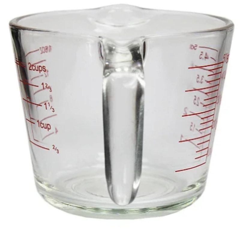 Jarra Medidora Vidro 500ml Rio Tijucas (01 unidade)