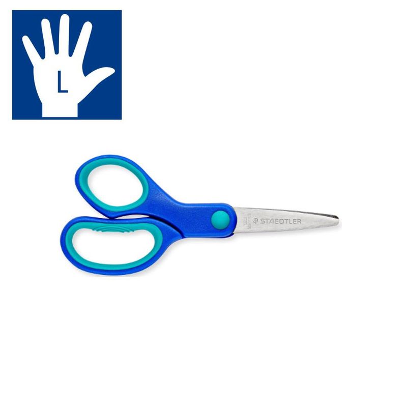 Tesoura Escolar Noris Club Canhoto Ref. 965 14cm Staedtler (01 unidade)