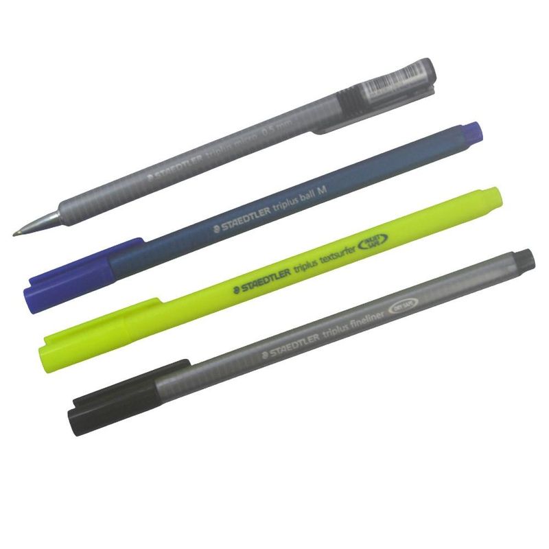 Conjunto Triplus Multiset Mobile Office Ref. 34-SB4 Staedtler (04 unidades)