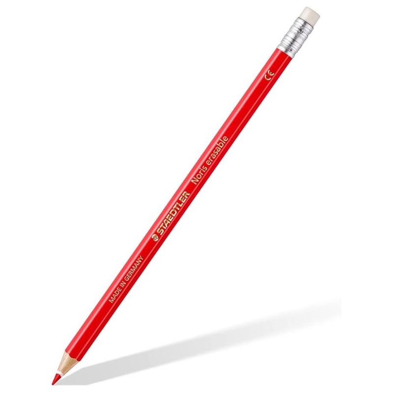 Lápis de Cor Apagável Noris C/ 12 Cores Staedtler (12 unidades)