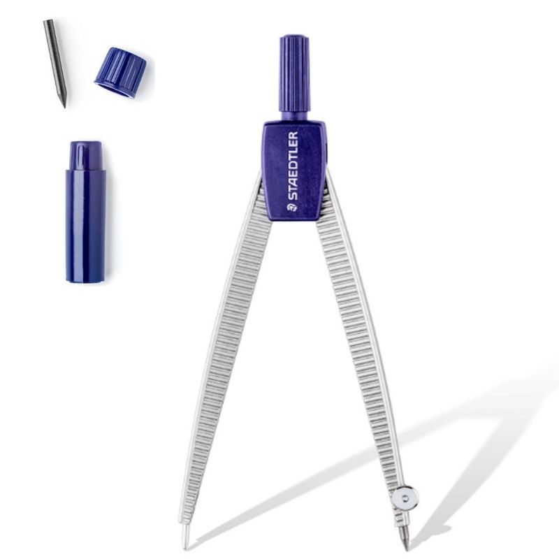 Compasso Escolar S/ Adaptador Noris Ref. 550-50 Staedtler (02 peças)