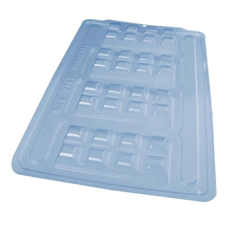 Forma de Acetato C/ Silicone Tablete Casca Fina Especial 40g Ref. 3701 BWB (01 unidade)