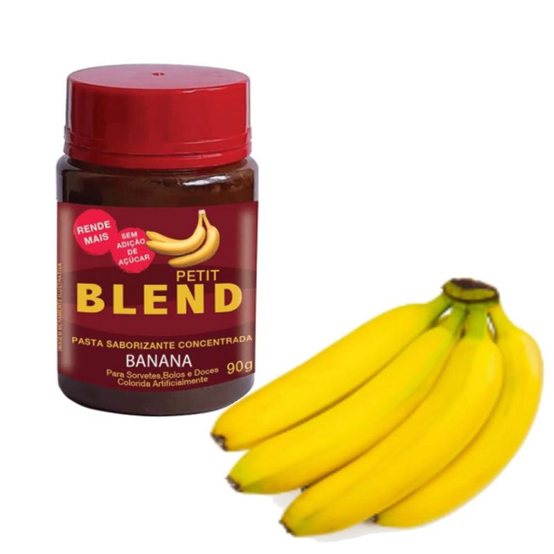 Saborizante Concentrado Sabor Banana Blend MEC3 (90 gramas)