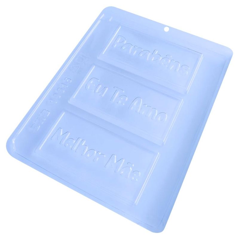 Forma de Acetato Simples Tablete Mensagens Ref. 10615 BWB (01 unidade)