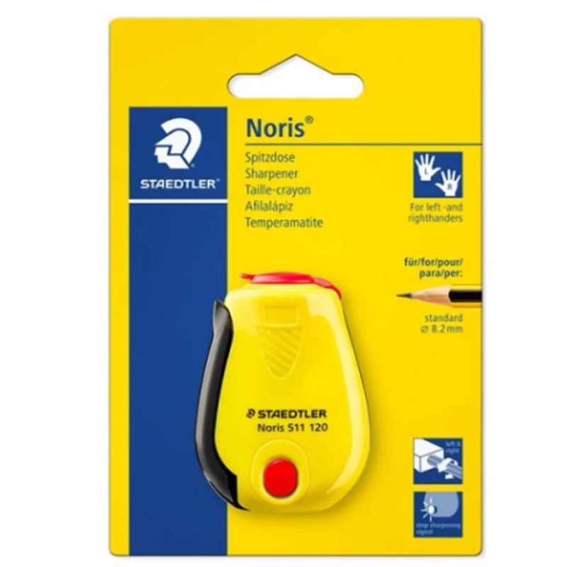 Apontador C/ Depésito Noris Ref. 511 120 Black Staedtler (01 unidade)