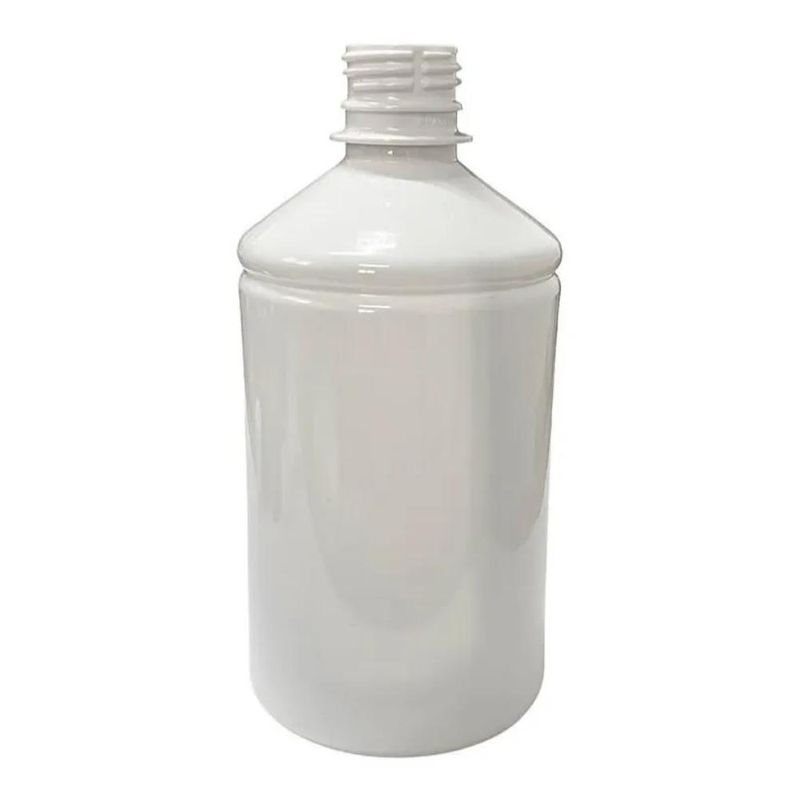Frasco PET Garrafa Branco 500ml Rosca 28/410 Embagel (01 unidade)