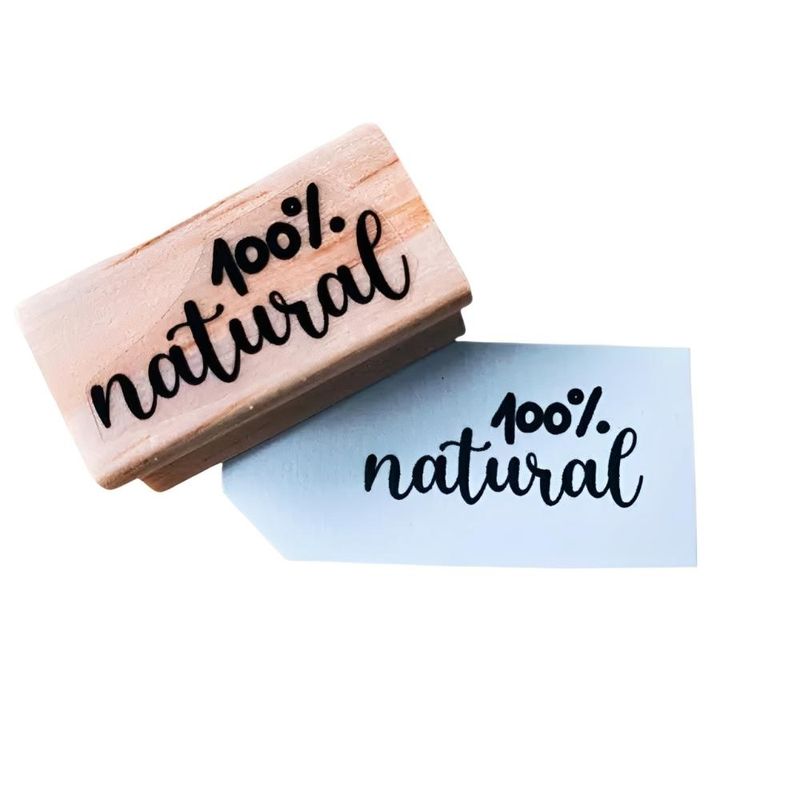 Carimbo P/ Artesanato 100% Natural Os Carimbeiros (01 unidade)