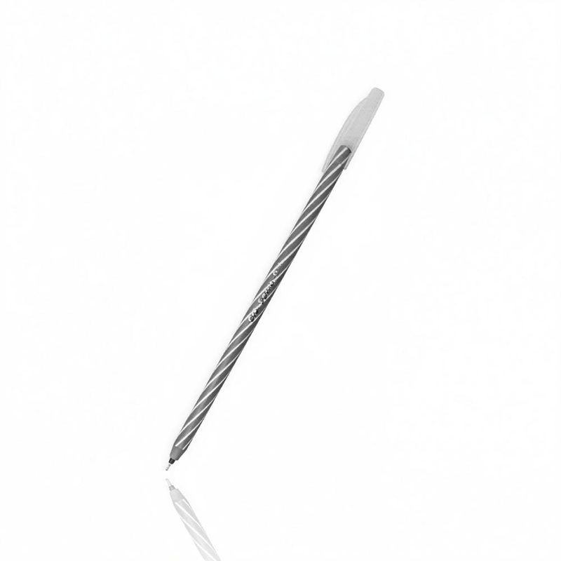 Caneta Curves Ponta 0.7mm 17.5cm Preta Lyke (01 unidade)