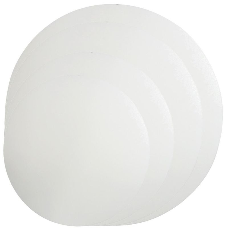 Tabuleiro de MDF Redondo C/ Pé 6MM Curifest (01 Unidade)-28cm