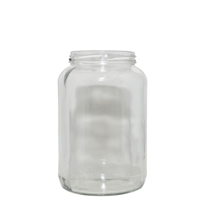 Pote de Vidro Redondo 600ml Sem Tampa Premier Pack (01 unidade)