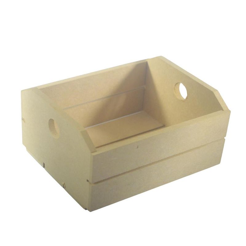 Caixote de MDF 16x14x9 6mm Ref.: LJ466 LJ Artesanatos (01 unidade)