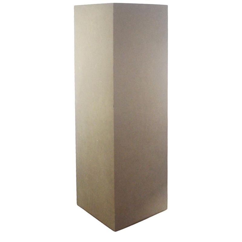 Caixa de MDF P/ Garrafa de Vinho C/ Tampa Solta Lisa 10x10x36cm Ref.: LJ221 LJ Artesanatos (01 unidade)
