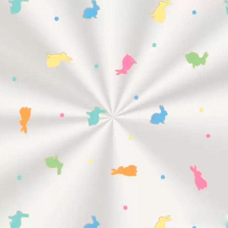 Saco Transparente Bliss Coelhinhos Ref.: 11301189 15x29cm Cromus (50 unidades)