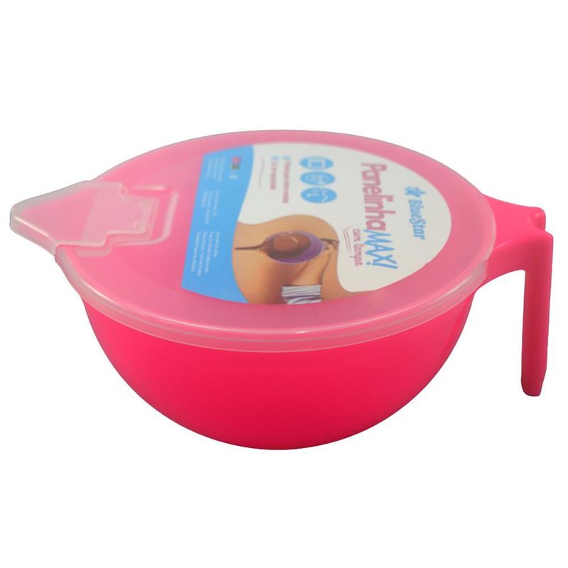 Panelinha de Polipropileno Rosa Pink C/ Tampa 1.5 Litros Max BlueStar (01 unidade)