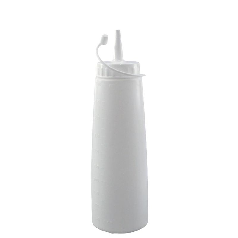 Bisnaga Plástica Branca Ref.: 071000 500ml Injetemp (01 unidade)