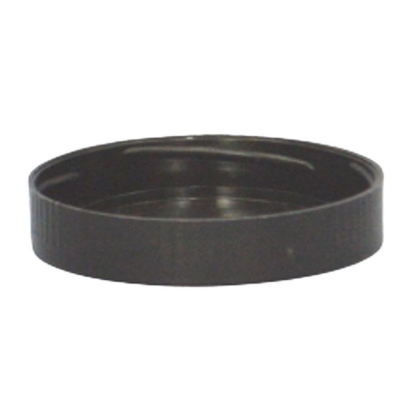 Tampa Plástica 63mm Preta Ref. 268 Irmãos Haluli (01 unidade)