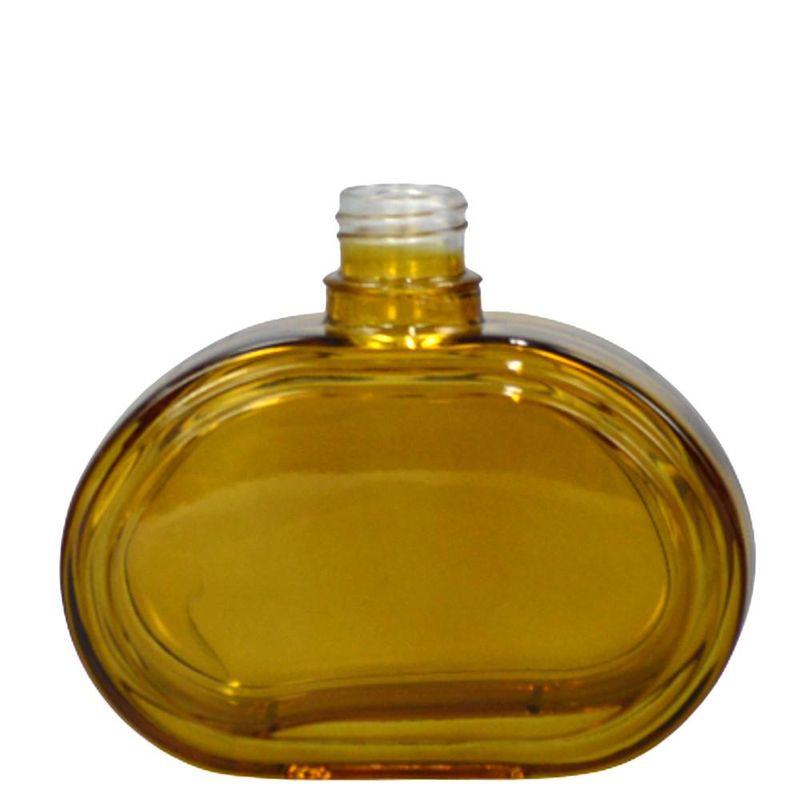 Frasco de Vidro Tammy Champagne P/ Difusor S/ Tampa 300ml Rosca 28mm Ref. WC411124 BM36 (01 unidade)