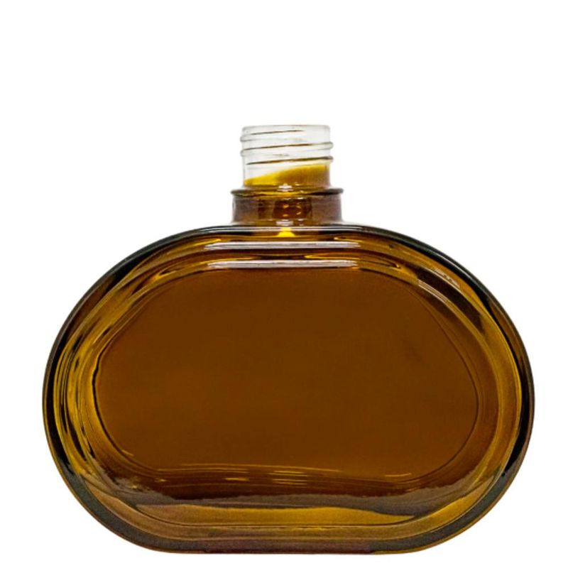 Frasco de Vidro Tammy Champagne P/ Difusor S/ Tampa 300ml Rosca 28mm Ref. WC411124 BM36 (01 unidade)