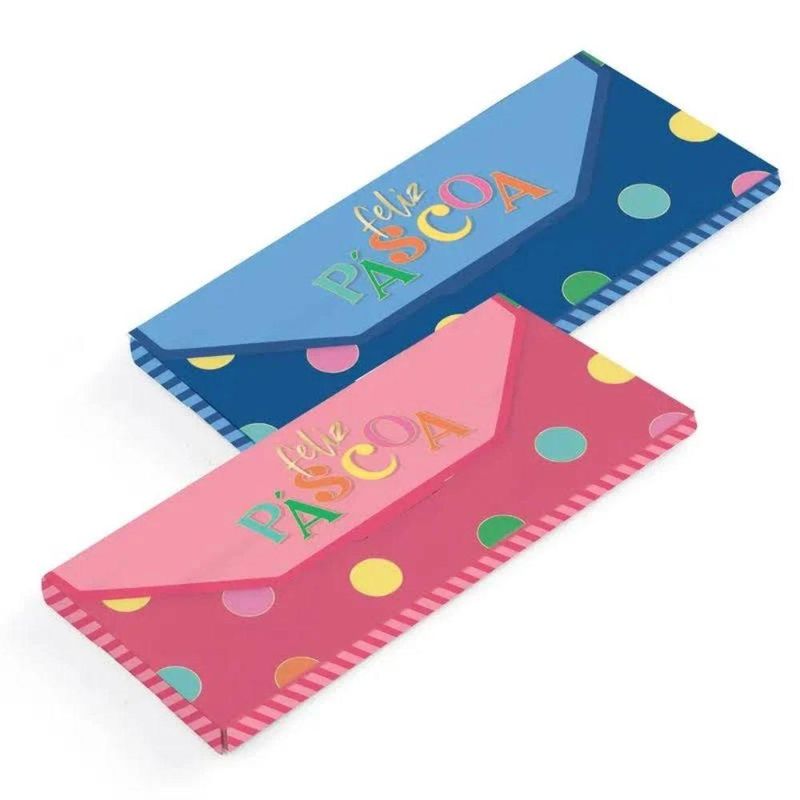 Caixa Cartinha P/ Barra de Chocolate Felicita Ref. 13008477 Cromus (10 unidades)