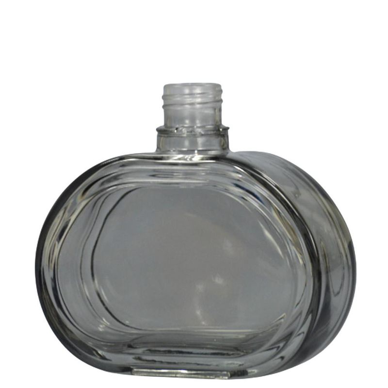 Frasco de Vidro Tammy Fumê P/ Difusor S/ Tampa 300ml Rosca 28mm Ref. WC411125 BM36 (01 unidade)