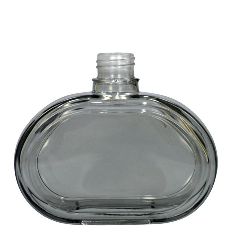 Frasco de Vidro Tammy Fumê P/ Difusor S/ Tampa 300ml Rosca 28mm Ref. WC411125 BM36 (01 unidade)
