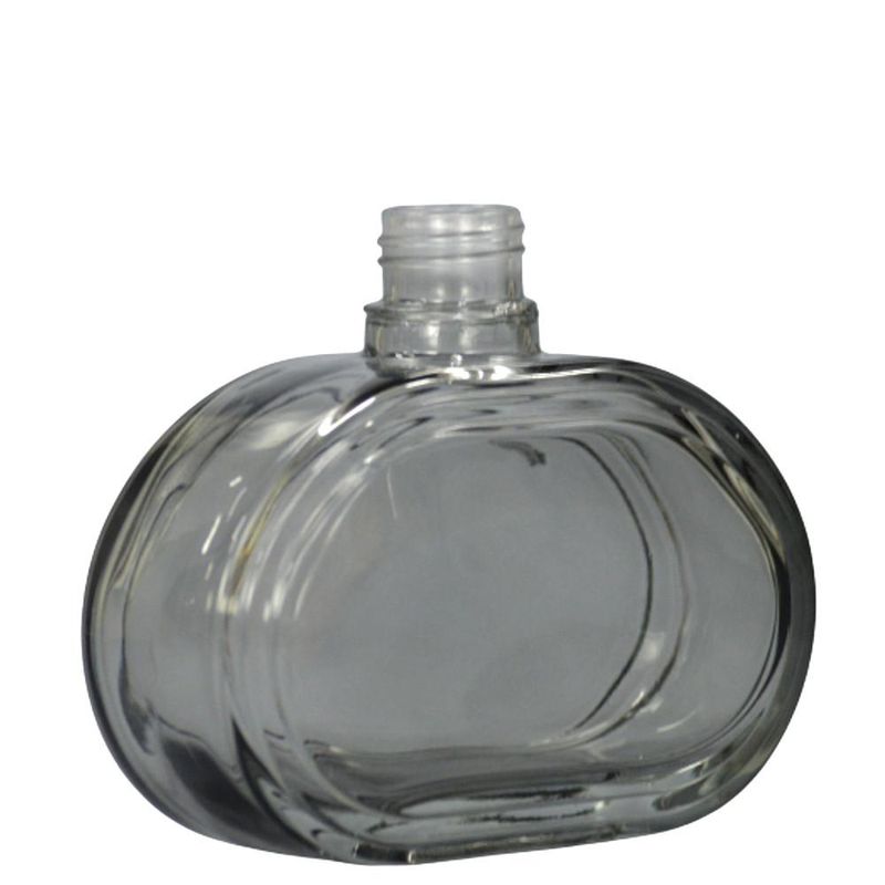 Frasco de Vidro Tammy Fumê P/ Difusor S/ Tampa 300ml Rosca 28mm Ref. WC411125 BM36 (01 unidade)
