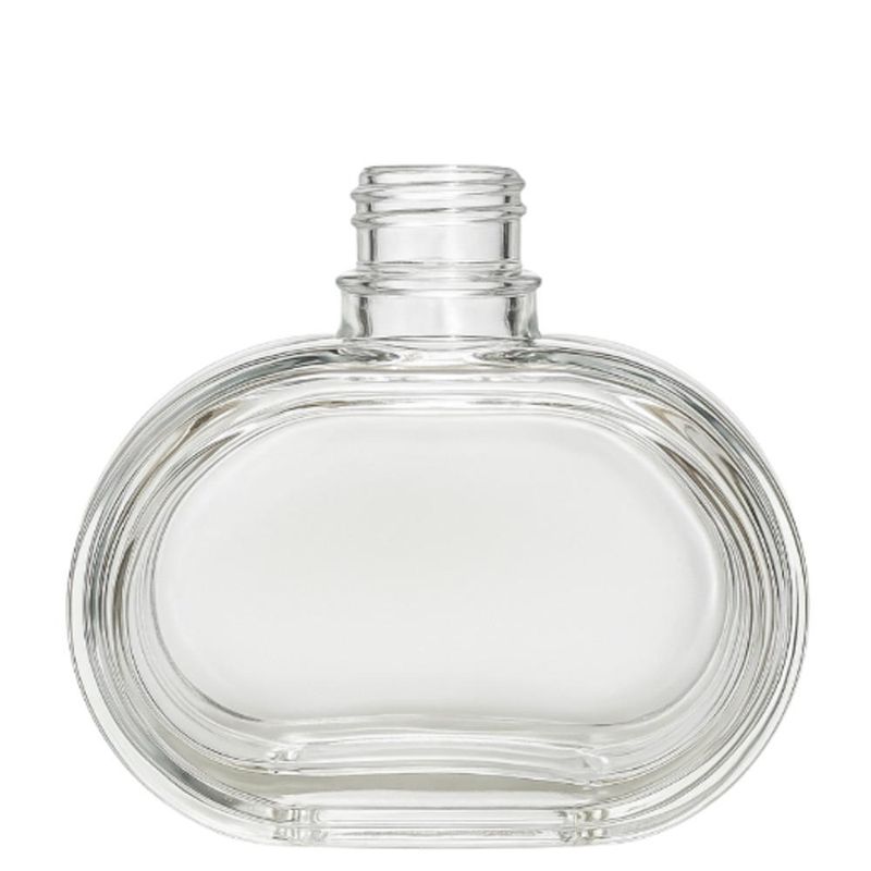 Frasco de Vidro Tammy Transparente P/ Difusor S/ Tampa 300ml Rosca 28mm Ref. WC411086 BM36 (01 unidade)