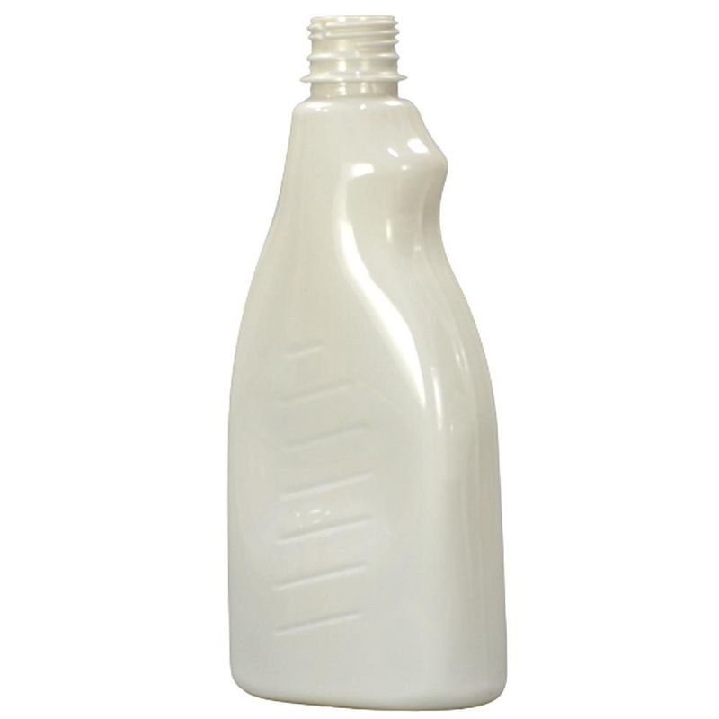 Frasco PET (Borrifador) Pulverizador Oval Branco 500ml Rosca 28-410 Embagel (01 unidade)