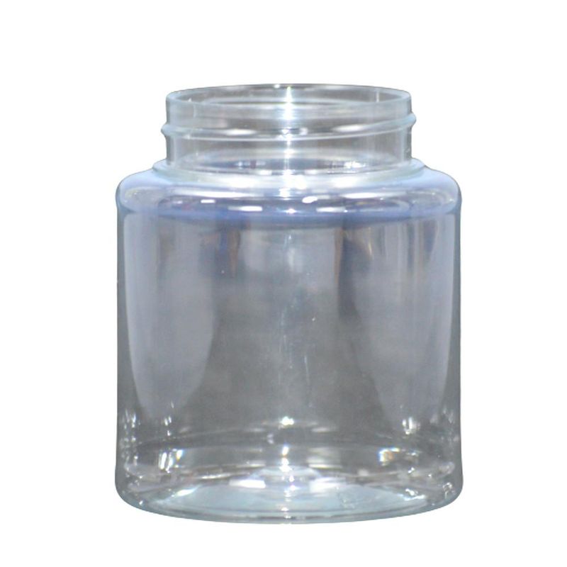 Pote Plástico de PVC 250ml Rosca 52mm Sem Tampa (01 unidade)