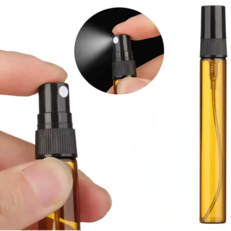 Flaconete de Vidro Âmbar para Porta Perfume 10ml BM36 (01 unidade)