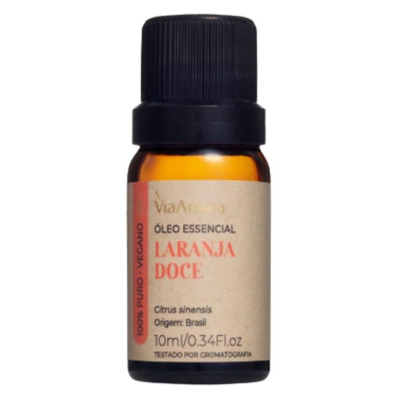 Óleo Essencial Laranja Doce Via Aroma (10ml)