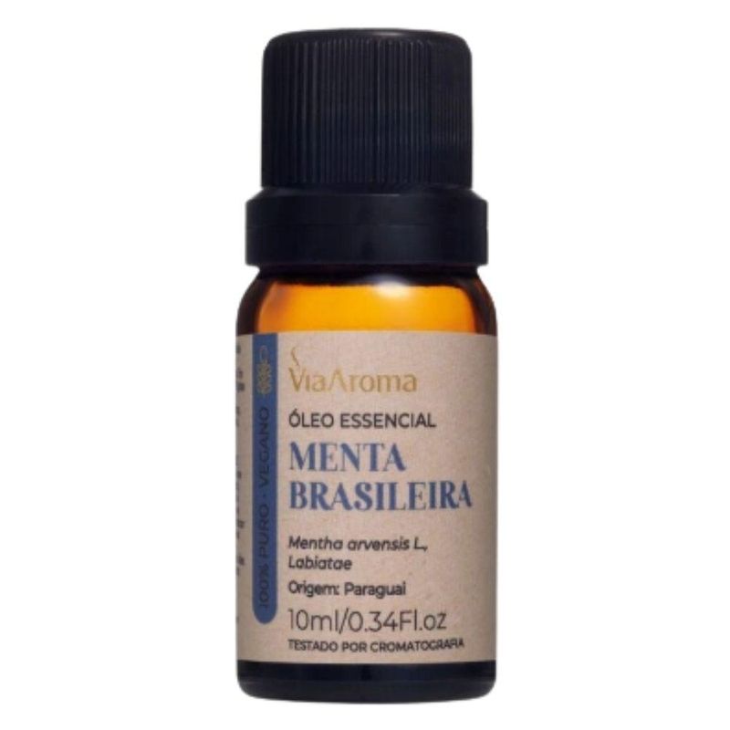 Óleo Essencial de Menta Brasileira Via Aroma (10ml)
