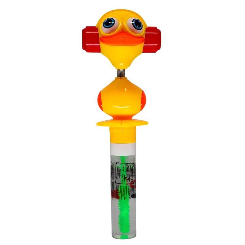 Lança Bolhas de Sabão 25ml Pato C/ Som Divertido Ref. 13731 Make+ (01 unidade)