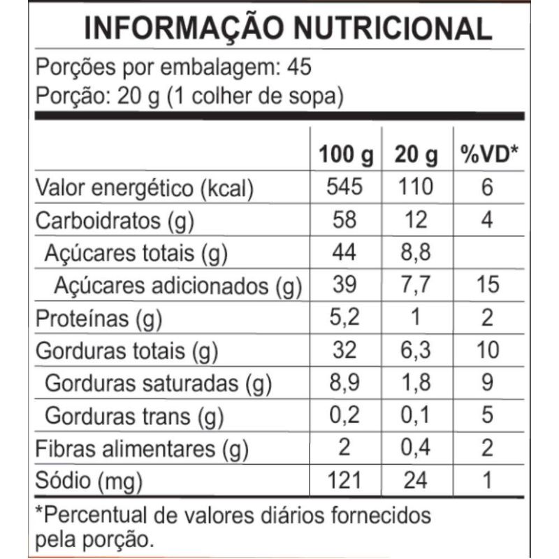 Recheio e Cobertura Creme Crocante Ovomaltine (900 gramas)