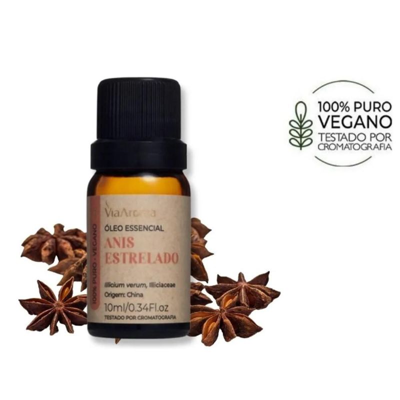 Óleo Essencial Anis Estrelado Via Aroma (10ml)