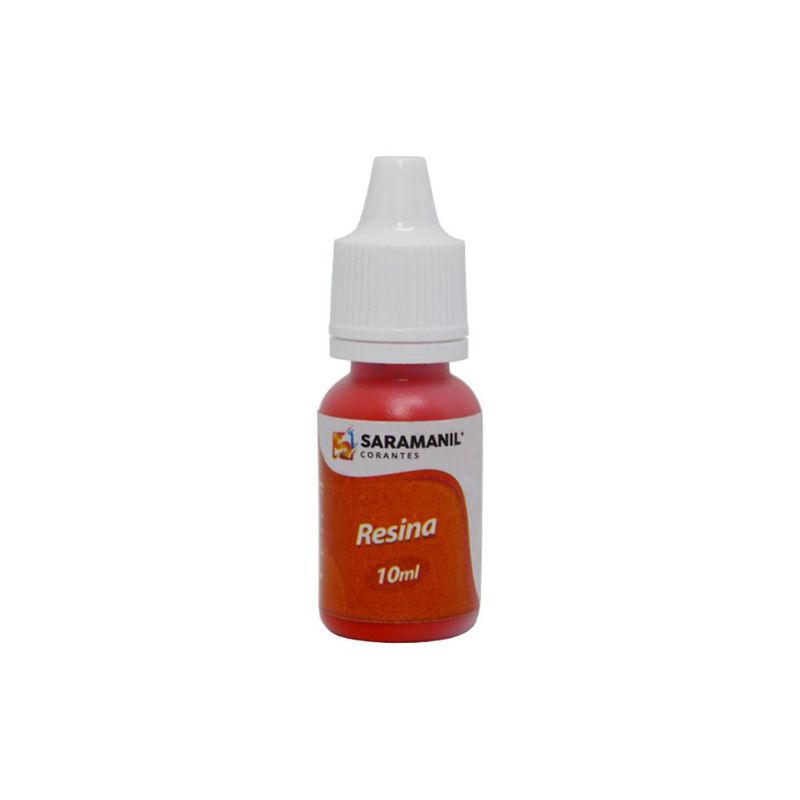Pigmento Líquido para Resina Vermelho Saramanil (10ml)