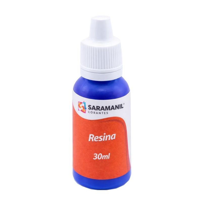 Pigmento Líquido para Resina Azul Saramanil (30ml)